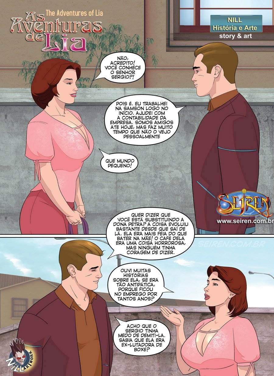 As Aventuras de Lia 14 - Contos Eróticos - Hentai e Quadrinhos Eroticos